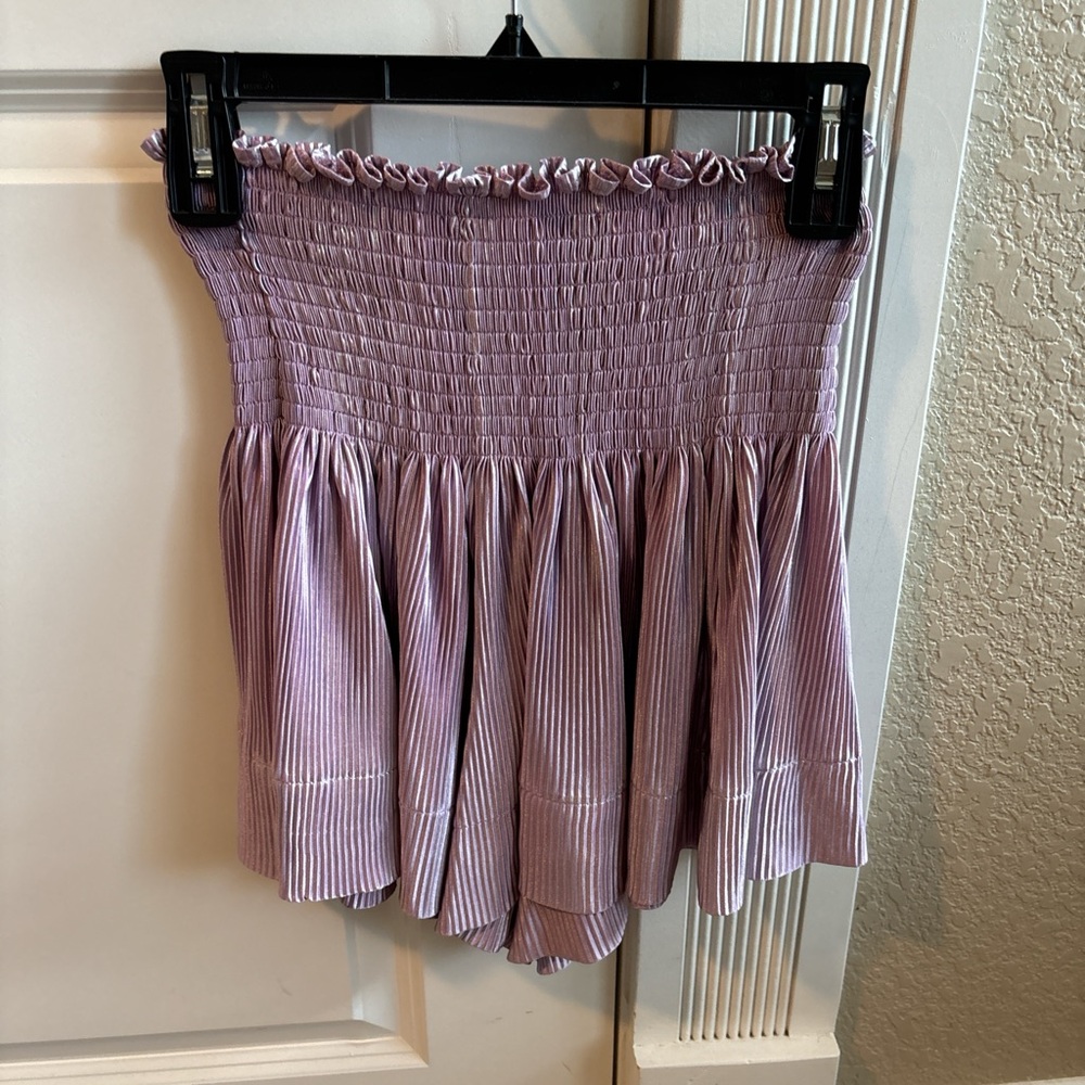 Queen of Sparkles Purple Skort
